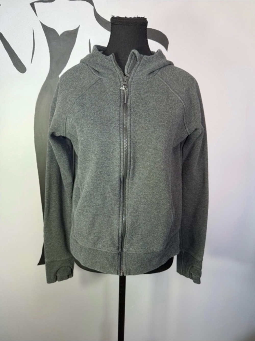 Lole Gray Zip-Up Hoodie | Athletic Activewear Jacket - Picture 2 of 7